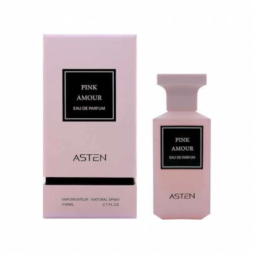 London Musk Pink Amour Eau de Parfum for Women – Romantic Floral Fragrance – Long-Lasting Perfume – Elegant Eau de Parfum with Soft Rose & Vanilla Notes