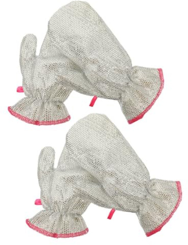 Generic 4 St Återanvändbara Diskhandskar med Nonslip Design Värmeisolerande Hushållshandskar för Kök och Rengöring Skyddar mot Brännskador och Passar för Alla Rengöringsuppgifter
