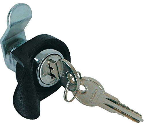 Tritón RAX-MS-X07-X1 Schloß für Wandverteiler, gleichschließend inklusive 2 Schlüssel schwarz