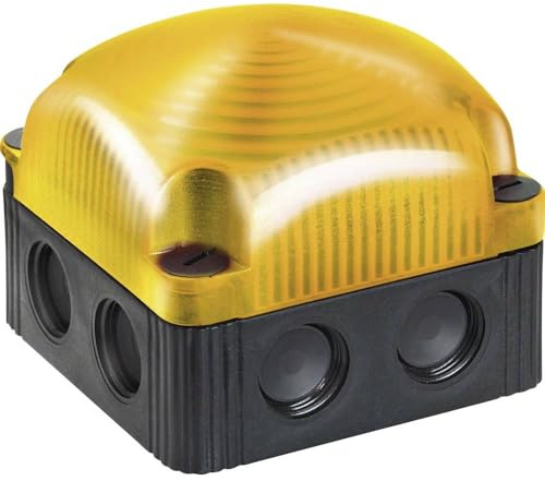 WERMA LED-Dauerleuchte BWM 115-230 VAC, gelb, 85330060