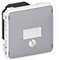 Legrand plexo - Pulsador doble e/s plexo gris