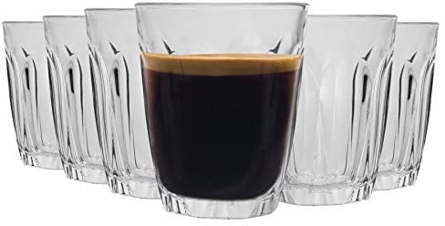 Duralex Provence Verre à shot 90ml, sans repère de remplissage, 6 verres
