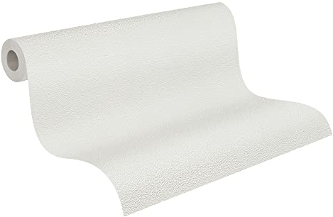 A.S. Création Papier peint intissé recouvrable Meistervlies Pro Protect 2 blanc - 10,05m x 0,53m - 103819