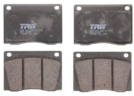 TRW GDB531 Bremsbelagsatz, Scheibenbremse