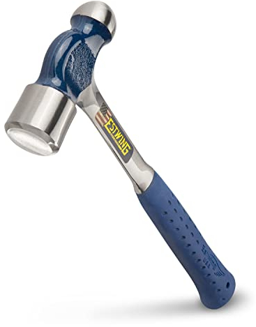 Estwing E3-24BP - Martillo de bola, mango de vinilo de nailon reductor de impacto, 998 g