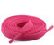 HQ-CLOUD Lacets Chaussures de Sport Plats et Larges 120 x 0.8 cm - Couleur Au choix (Rose Litchy)