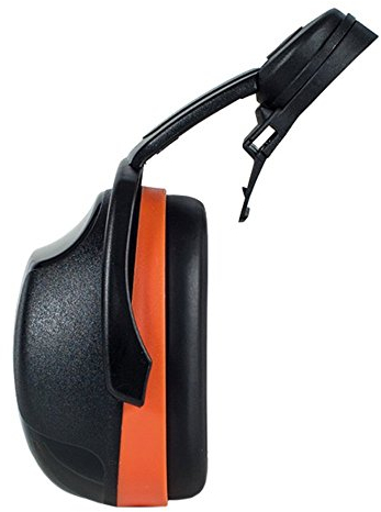 Kask Earmuff - Protezione dell'udito SC3, moderna, alta, per adulti, professioni esposte al rumore, arancione, colore, Taglia unica