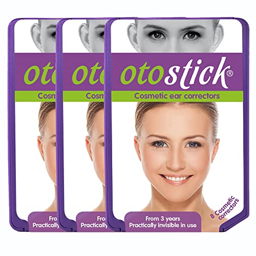 Otostick Korrektur für prominente Ohren, wirkt sofort, 3 Packungen