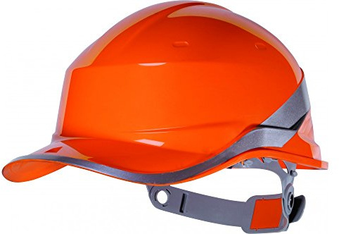 Deltaplus - Diamond V Orange Baseball Helm
