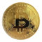 Shinekoo Gold überzogene Bitcoin Münze Sammlerstück BTC Münze Kunstsammlung Physikalisch …
