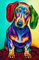 Paint by Numbers for Adults Kids, Komking Paint by Number Kits Acryli Painting by Numbers for Adults, Cute Dog 16x20inch Unframed