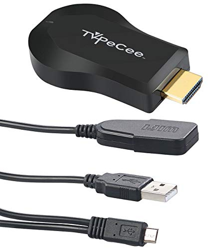TVPeCee Adaptateurs USB WiFi - la télé Coller: Clé HDMI WLAN Pour Miracast, miroir Diffusion, Chromecast et DLNA (Diffusion Coller)