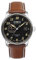 Zeppelin Herrenuhr mit Lederband Serie LZ127 GRAF Automatik 24 Stunden Datum 8668 (Braun)