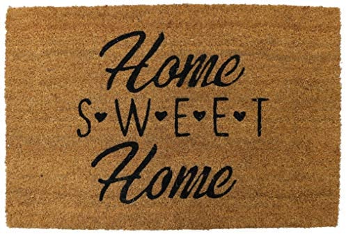 PRIDE OF PLACE Coir Door Mat for Indoor and Outdoor Use | Heavy Duty Outside Door Mat | Indoor Mats For Front Door | 100% Natural Coir | Suitable for Use as a Back Door Mat