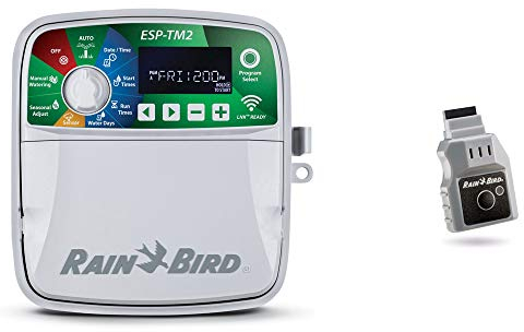 POOL Total Set > Rain Bird Controlador ESP-TM2 + LNK WiFi Módulo/Riego Aspersión Aspersor 6 estaciones