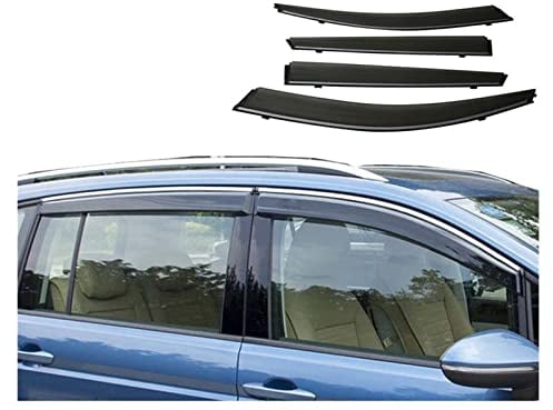 MYDH Windabweiser Seitenfenster Regenabweiser Seitenfenster-Deflektoren Für VW Touran L 2016 2017 2018 2019 2020 2021 Wind Sonnenschutz Regenabweiser