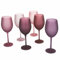 Villa d'Este Home Tivoli Happy Hour Provence Set mit 6 frostierten Gläsern, 550 ml