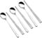 YAPULLYA Korean Metal Chopsticks and Spoons Set, Reusable Stainless Steel Flatware Chopsticks and Spoons with long-hand, set of 3 (Lucky Clover)