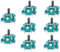 Ikpek Joysticks Ersatz für DualSense PS5 Controller, 3D Analog Sensor Wheel Thumb Sticks Joystick Rocker Modul Ersatz für Playstation 5 Controller