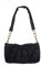 Octwine Kleine Geldbörse, klobige Kettengliedertasche, Wolkenform, Knödel, Clutch, Unterarmtasche, stilvolle niedliche Geldbörse, Umhängetasche für Damen und Mädchen (schwarz)