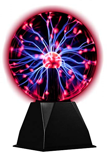 XTC Plasmakugel/Plasmaball - Magische Blitze in Einer Glaskugel - Ø 15 cm, 3500 Lumen