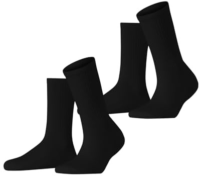 ESPRIT Damen Basic Tennis 2-Pack Socken Baumwolle atmungsaktiv