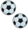 2 Pieces Love Football Tactical Patch Military Hook & Loop Embroidered Applique Sport Football Emblem Patch for Bags Backpack Uniform Vest Clothes Outdoor Sport Jersey Biker or Collect