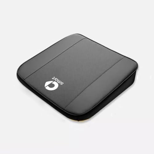 HEPBAK Auto Sitzkissen, für Mercedes Smart 450 451 453 Fortwo Forfour, Anti Rutsch Bequem Weich Atmungsaktiv Autositzschoner Autositz,Black