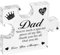 Acrylic Present Ornament Jigsaw Piece Thoughtful Present for Dad Step Dad Gifts from Son Daughter Birthday