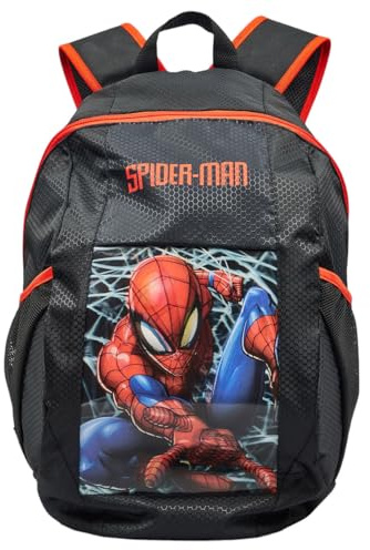 Spiderman Web Bp Sac à dos Noir Taille unique, Noir , taille unique