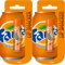 Lip Smacker - Coca-Cola Collection - Lippenbalsam für Kinder mit Fanta Orange-Geschmack - Fanta Orange-Geschmack - süßes Geschenk für deine Freunde (Packung mit 2)