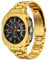MioHHR Stainless Steel Straps with Covers Compatible with Samsung Galaxy Watch Ultra 47mm, Rugged Protector Case and Metal Band for Samsung Galaxy Watch 7 Ultra for Men (Gold)
