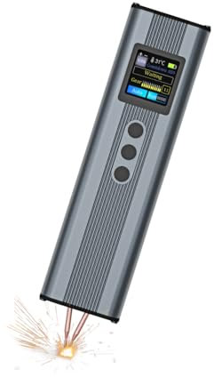 Mini Punktschweißgerät für Akkus,Punktschweißgerät Akku Tacker, Spot Welder für DIY Batteriepack 0.3mm, Schweißgerät Vernickeltes Stahlblech, Eisenblech, Nickelblech