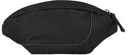 satch Cross Easy Bauchtasche Hip Bag für Teenager mit Reißverschlussfach Pure Black - Schwarz