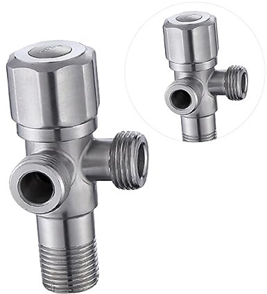 DIYEAH Eckventil Für Warm Und Schwenkbares Badventil Robustes Absperrventil Für Spüle Einfach Zu Installieren Langlebig Und Temperaturbeständig