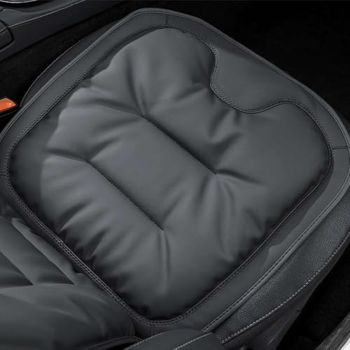 2 Stück Auto Sitz Auflage für Mercedes CLE 2024-, Vordersitz Sitzkissen Autositzbezüge Autositzschoner Rutsch Unterlage Autositzauflag,B/Black