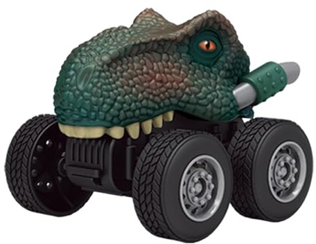 Generisch Rückzieh Rennwagen | Lernspielzeug Dinosaurier Fahrzeug | Reibungsangetriebenes Tier Spielauto,Für Outdoor Zuhause Klassenzimmer Wohnzimmer Reise Geburtstag Kindertag Geschenk