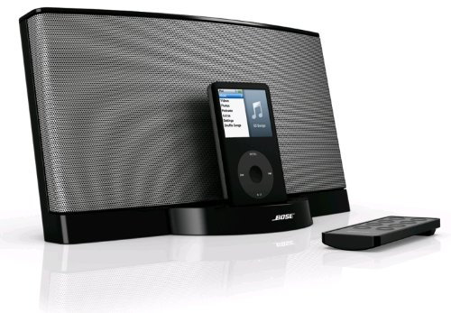 Bose SoundDock Original Schwarz – Stationen Dockingstation (Apple iPhone, iPod, Schwarz, 2,1 kg, 303 x 165 x 169 mm, Anschluss Dockingstation)