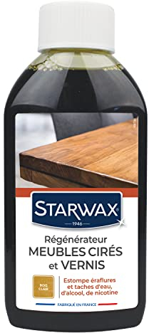 STARWAX - Producto reparador de muebles barnizados, Bois Clairs