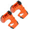 Wedge-It - Butée de porte ultime – Orange – Lot de 2