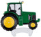 MAXORA Grüner Traktor Weihnachtsschmuck Personalisierte Weihnachtsbaumdekoration 2022 ideal für John Deere Traktor-Liebhaber