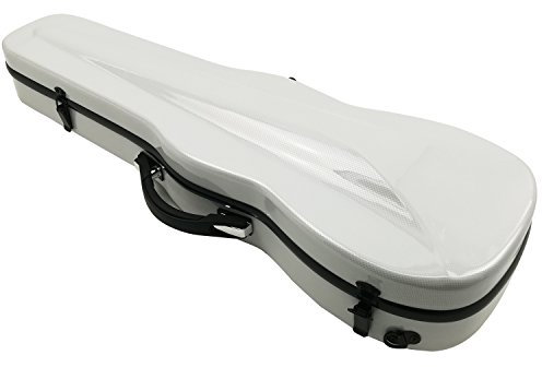Aliyes, custodia per violino in fibra di carbonio misura standard 4/4, con igrometro, durevole, leggera, XXH-7006