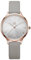 SHENGKE Female Watch Minimalist Ultra-Thin Watch 2023 Fashion Design Lady Girl Wrist Watch, 8025 Grey, Quartz Watches