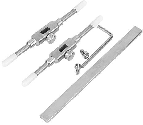 Camera Lens Spanner, Stainless Steel 10-130mm Professional Lens Repair Tool Set with 1 Wrench, 2 Hex Screw