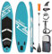 FBSPORT 30.6 cm Premium aufblasbares Stand Up Paddle Board, Yoga Board mit strapazierfähigem SUP-Zubehör & Tragetasche. Breite Stance, Leine, Paddel und Pumpe für Jugendliche & Erwachsene