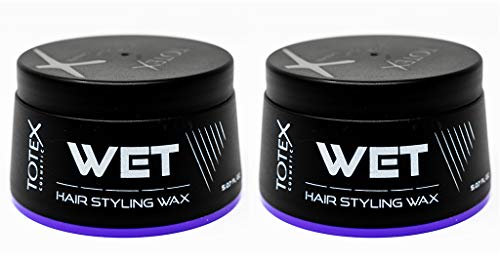 Totex WET Haarwachs I Wet Hair Styling Wax I Wassermelonen Duftendes Haarwachs I glänzenden und natürlichen Haarlook I maximale Kontrolle I 150ml (2 Stück)