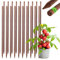 KADAX Tuteur pour plantes grimpantes en bois imprégné - Tuteur pour plantes grimpantes - Résistant aux intempéries - Treillis de fleurs, treillis, piquets en bois, piquets (20, 28 mm x 120 cm)