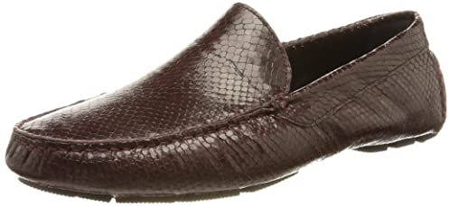 Just Cavalli Herren Mokassin Fahrer-Slipper, 229 Red Mohagany, 39 EU