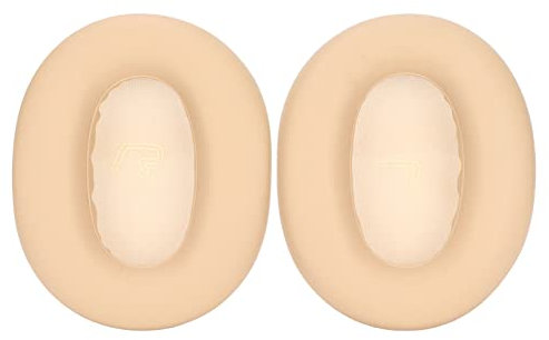 Sxhlseller Headphone Ear Pads, for Edifier W860NB W830BT Bluetooth Headset, Comfortable and Noise Isolation Replacement Ear Cushion, Soft Foam and Protein Leather(Brown)