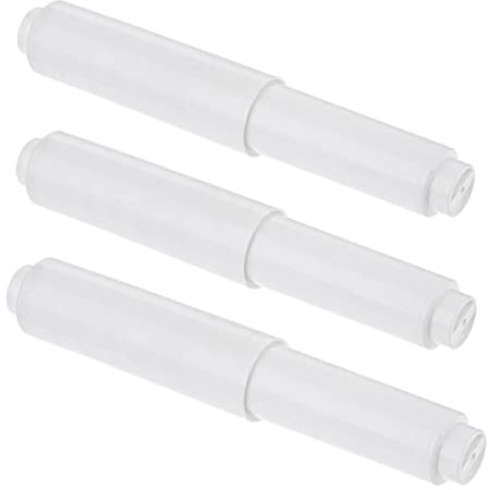 Cabilock Papierregal Aus Zinklegierung Tissue-roller Papier-organizer Handtuchhalter Toilettenhandtuchhalter Flexibler Papierwickler Weiß für Zuhause Restaurant Hotel